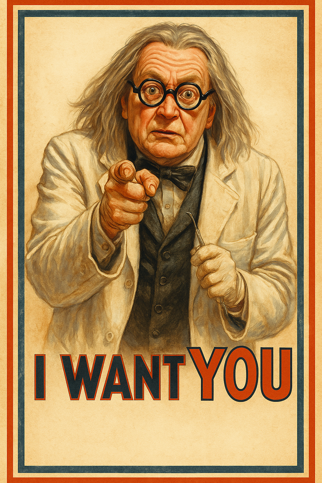 Andreas als Uncle Sam